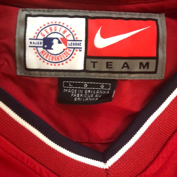 Red Sox official MLB windbreaker pull over - Picture 3 of 5